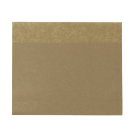 Bolsa Antigrasa Abierta 15x13/10cm Natural (100 Uds)
