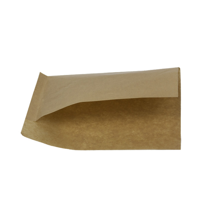 Bolsa Antigrasa Abierta 2L 12x12,2cm Natural (100 Uds)