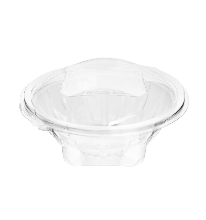 Bol Redondo Bisagra APET Transparente 600ml Ø175mm (46 Uds) Bol Redondo Bisagra APET Transparente 600ml Ø175mm (46 Uds)