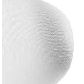 Plato Wasara Blanco Biodegradable Maru M (50 Uds)
