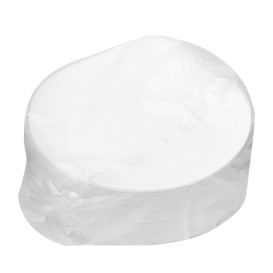Plato Wasara Blanco Biodegradable Maru M (50 Uds)