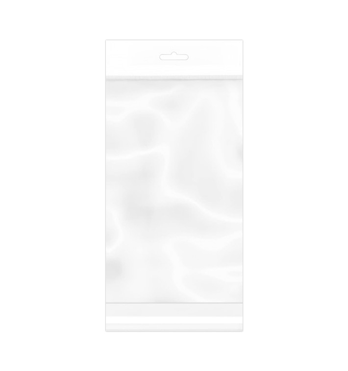 Bolsas BOPP Solapa Adhesiva y Eurotaladro 16x30cm G160 (100 Uds) Bolsas BOPP Solapa Adhesiva y Eurotaladro 16x30cm G160 (100 Uds)