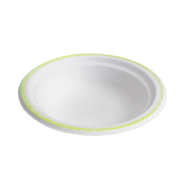 Bol de Cartón Chinet 460ml Blanco BiColor Ø18cm (125 Uds) Bol de Cartón Chinet 460ml Blanco BiColor Ø18cm (125 Uds)