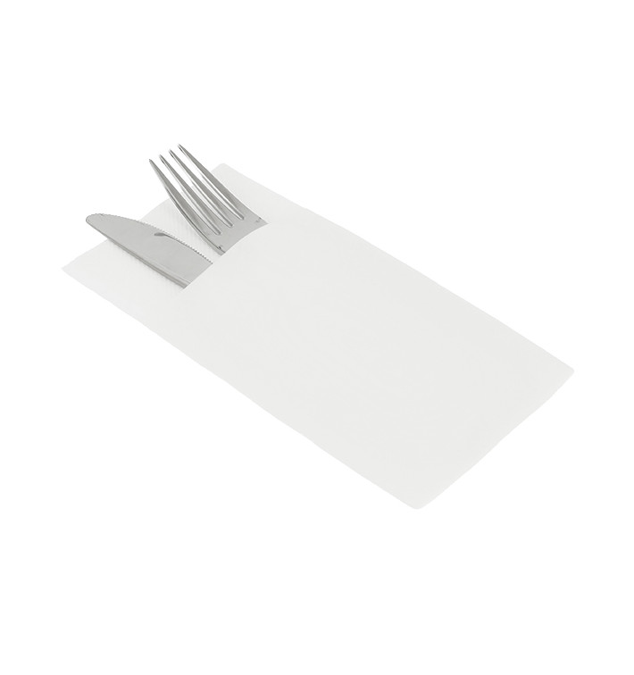 Servilleta Kanguro Airlaid Blanca 40x40cm (30 Uds) Servilleta Kanguro Airlaid Blanca 40x40cm (30 Uds)