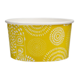 Tarrina de Cartón para Helados 5oz/140ml "Cool&Yummy" (1000 Uds)