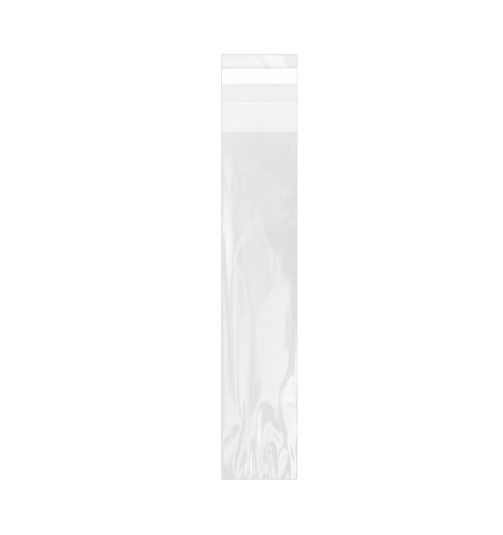 Bolsas de Plástico Biorientado con Solapa Adhesiva 3x17 cm G-160 (100 Uds) Bolsas de Plástico Biorientado con Solapa Adhesiva 3x17 cm G-160 (100 Uds)