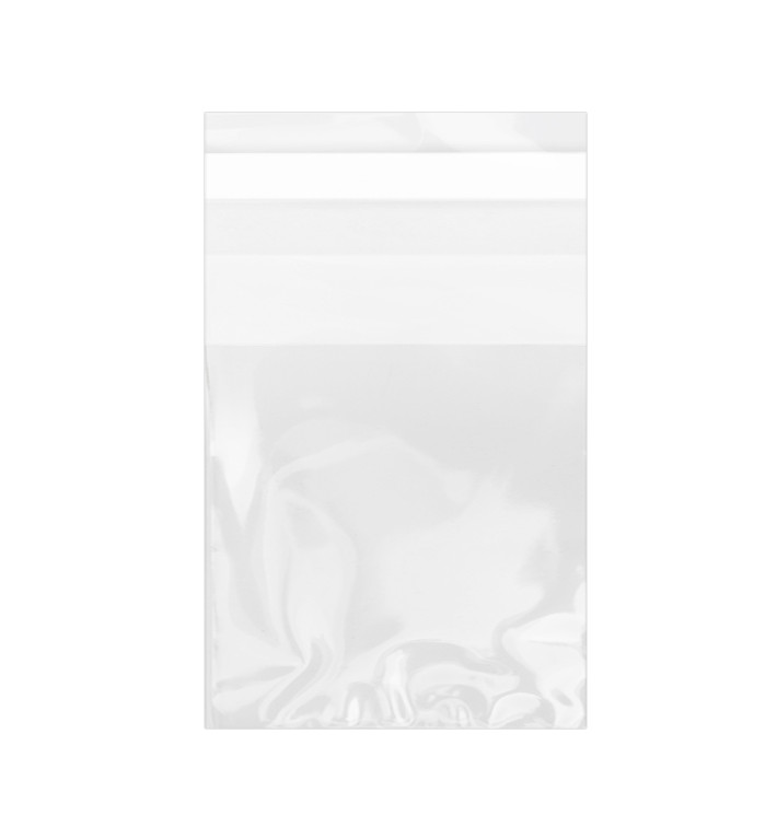 Bolsas de Plástico Biorientado con Solapa Adhesiva 5,5x5,5 cm G-160 (100 Uds) Bolsas de Plástico Biorientado con Solapa Adhesiva 5,5x5,5 cm G-160 (100 Uds)