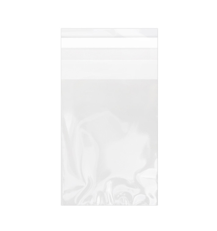 Bolsas de Plástico Biorientado con Solapa Adhesiva 7x10 cm G-160 (100 Uds) Bolsas de Plástico Biorientado con Solapa Adhesiva 7x10 cm G-160 (100 Uds)