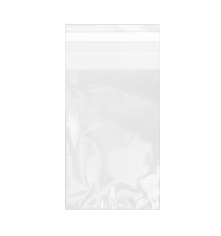 Bolsas de Plástico Biorientado con Solapa Adhesiva 8x12 cm G-160 (100 Uds) Bolsas de Plástico Biorientado con Solapa Adhesiva 8x12 cm G-160 (100 Uds)