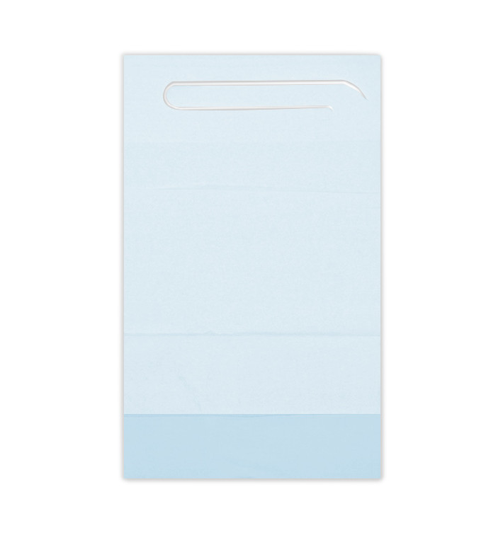 Babero Adulto con Bolsillo Azul 36x65cm (125 Uds) Babero Adulto con Bolsillo Azul 36x65cm (125 Uds)