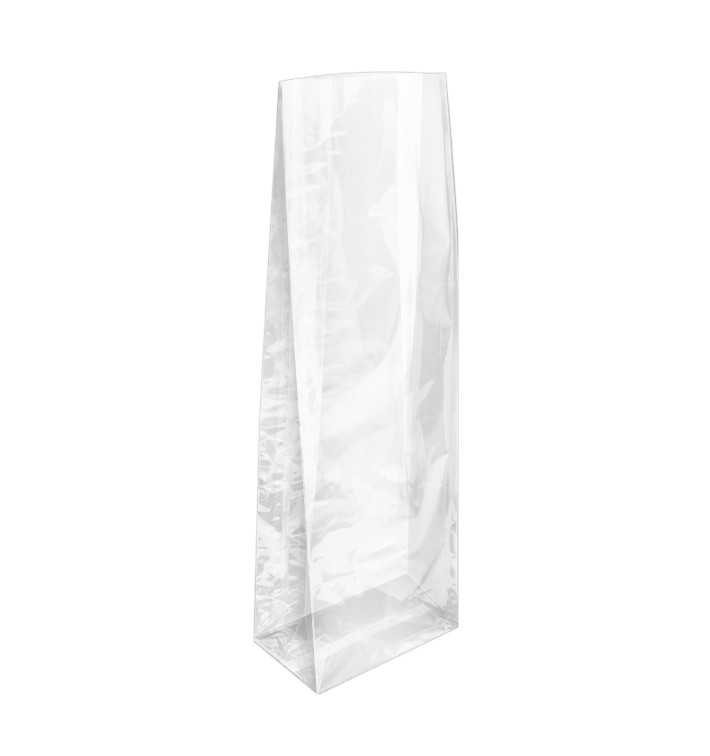 Bolsas Polipropileno Fondo Cuadrado 10x30+6cm G160 (100 Uds) Bolsas Polipropileno Fondo Cuadrado 10x30+6cm G160 (100 Uds)