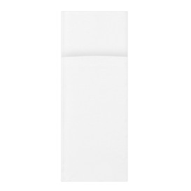 Servilleta Portacubiertos de Papel Blanco 30x40cm (30 Uds)