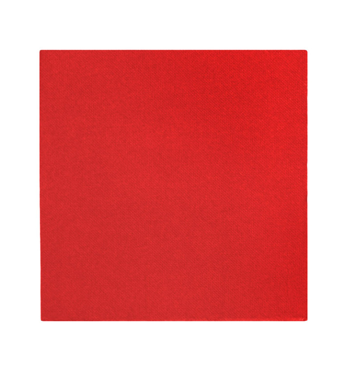 Servilleta de Papel Rojo 2C Punta-Punta 33x33cm (50 Uds) Servilleta de Papel Rojo 2C Punta-Punta 33x33cm (50 Uds)