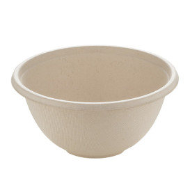 Bol de Caña de Azúcar "Buddha" 500ml Ø14x7cm (75 Uds)