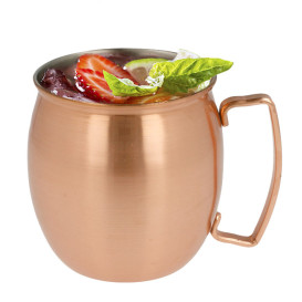 Mini Jarra Presentación Acero Cobre 420ml Ø8x9cm (1 Ud)