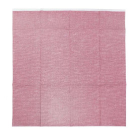 Servilleta Portacubiertos de Papel Vaquero Burdeos 40x40cm (30 Uds)
