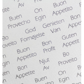 Mantel Individual Papel 30x40cm "Bon Profit" (1.000 Uds)