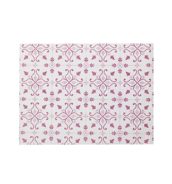 Mantel Individual Papel 30x40cm "La Valenciana" Burdeos 40g/m² (1000 Uds) Mantel Individual Papel 30x40cm "La Valenciana" Burdeos 40g/m² (1000 Uds)