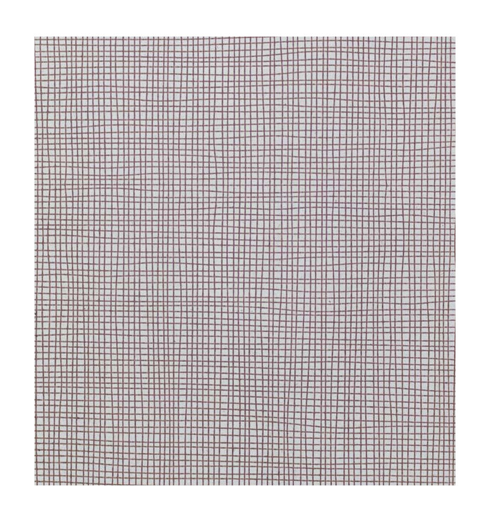 Mantel de Papel Cortado 1,2x1,2m "Entre Lineas" Marrón 40g/m² (300 Uds) Mantel de Papel Cortado 1,2x1,2m "Entre Lineas" Marrón 40g/m² (300 Uds)
