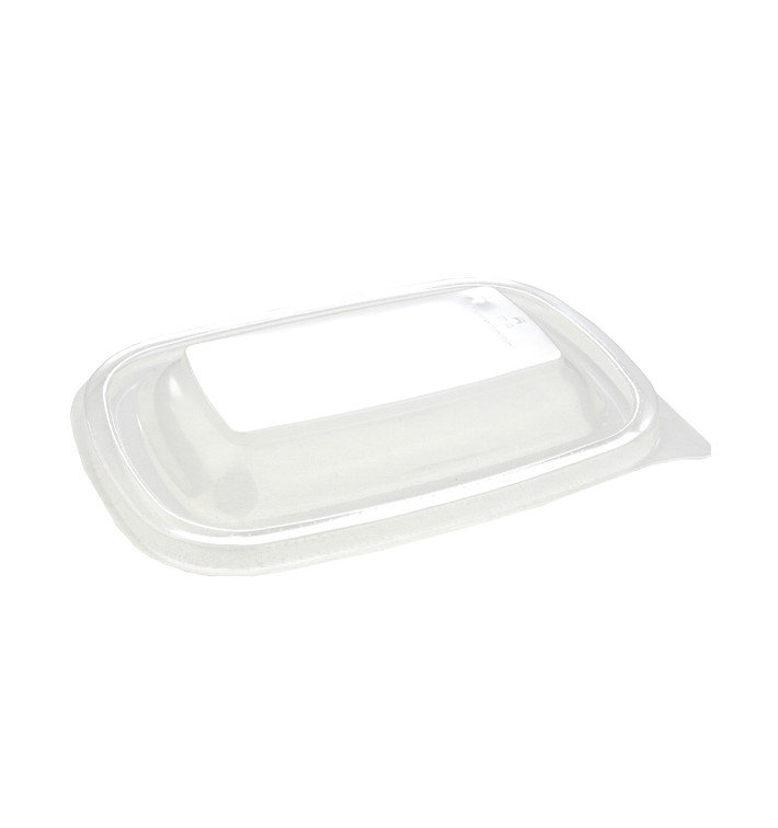 Tapa para Envase Rectangular Negro 20x13cm (50 Uds) Tapa para Envase Rectangular Negro 20x13cm (50 Uds)