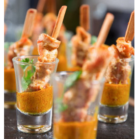 Pincho de Bambú Decoración “Golf” 7cm (100 Uds)