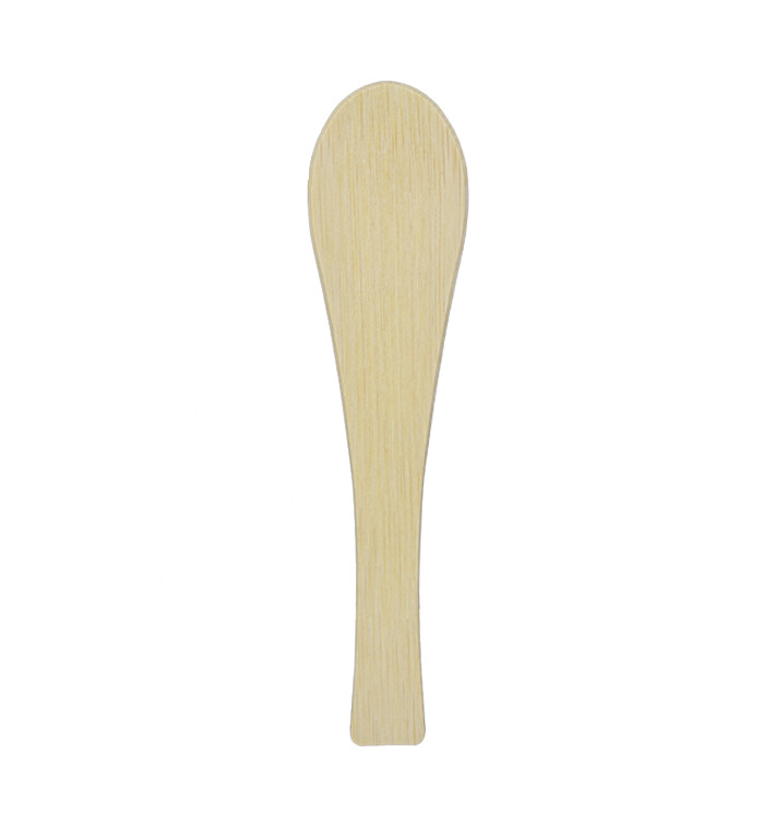Cucharilla de Bambú 13,5cm (50 Uds) Cucharilla de Bambú 13,5cm (50 Uds)
