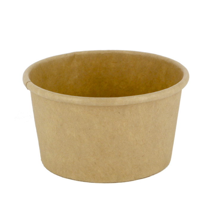 Tarrina Cartón Kraft para Salsas 75ml Ø7,3cm (50 Uds) Tarrina Cartón Kraft para Salsas 75ml Ø7,3cm (50 Uds)