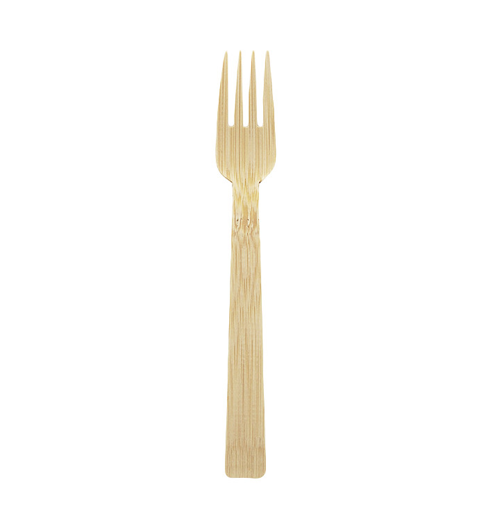 Tenedor de Bambú 17cm (50 Uds) Tenedor de Bambú 17cm (50 Uds)