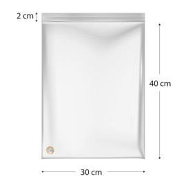 Bolsas ZIP con Cierre a Presion 30x40cm G200 (100 Uds)