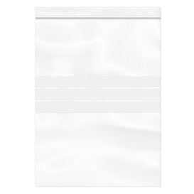 Bolsas ZIP Cierre a Presion y Banda Escritura 30x40cm G200 (1000 Uds)