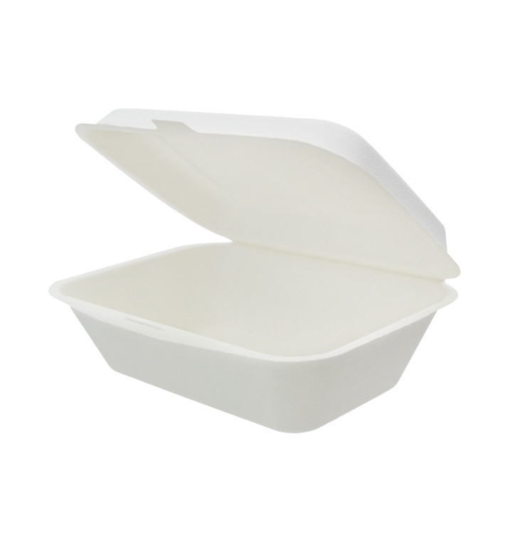 Envase MenuBox Caña Azúcar Blanco 180x125x70mm (50 Uds) Envase MenuBox Caña Azúcar Blanco 180x125x70mm (50 Uds)