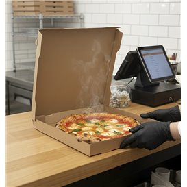 Caja Carton Kraft 30x30x4 cm (100 Uds)