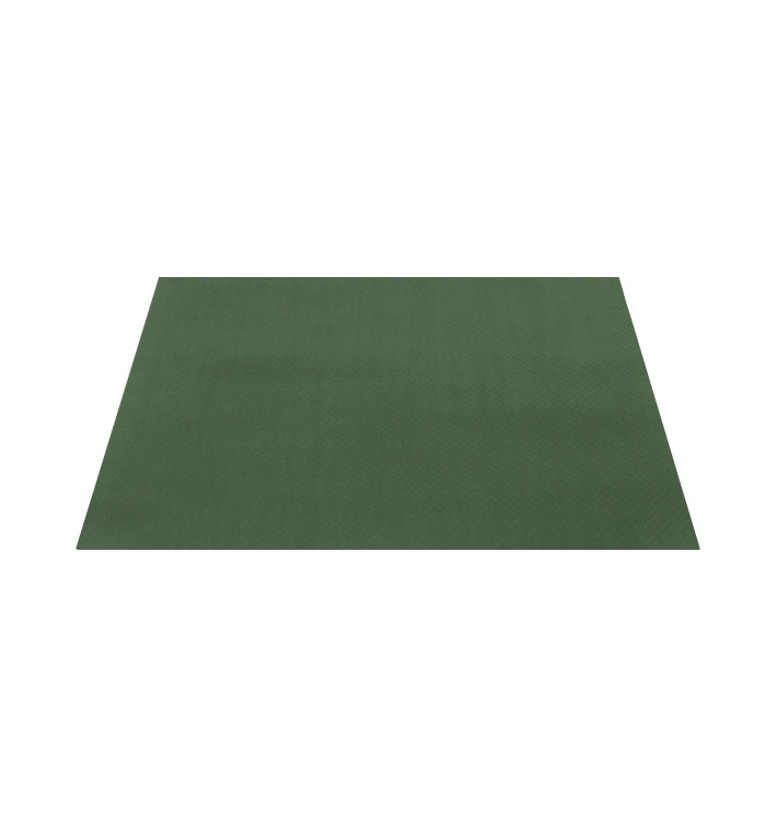 Mantel Individual de Papel Verde 30x40cm 40g/m² (500 Uds) Mantel Individual de Papel Verde 30x40cm 40g/m² (500 Uds)