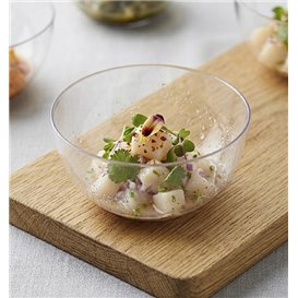 Bol Degustación Reutilizable PS "Cortex" Transparente 90ml (25 Uds)