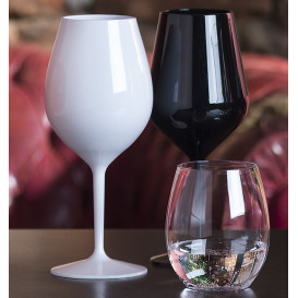 Copa Durable Tritán Negra para Vino 470ml (1 Ud)