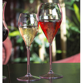 Copa Durable Tritán Transparente para Vino 240ml (1 Ud)