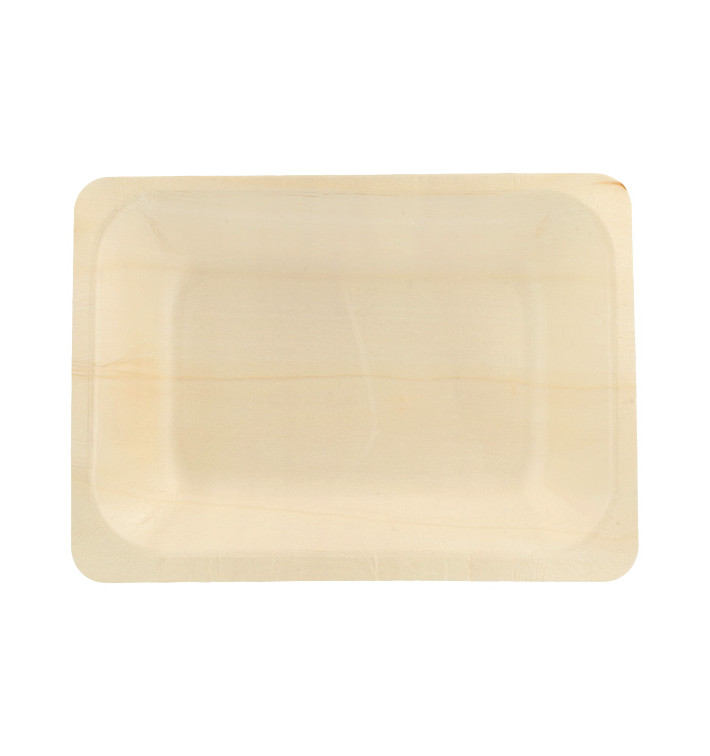 Bandeja de Madera 19,5x14x3cm (50 Uds) Bandeja de Madera 19,5x14x3cm (50 Uds)