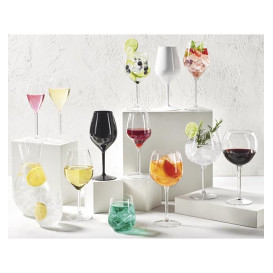 Copa Durable Tritán Transparente para Vino 240ml (1 Ud)