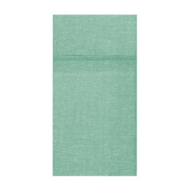 Servilleta Portacubiertos de Papel Vaquero Verde 40x40cm (30 Uds)