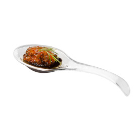 Cuchara Degustación Reutilizable Single-Dose Transparente 120 mm (30 Uds)