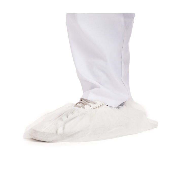 Cubrezapatos en Polipropileno Blanco (100 Uds) Cubrezapatos en Polipropileno Blanco (100 Uds)