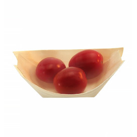 Bandeja de Hojuela de Pino 85x50x14mm (50 Uds)