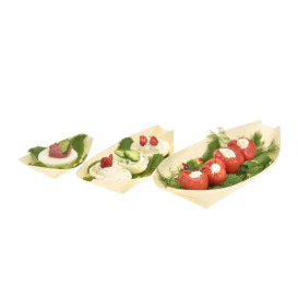 Bandeja de Hojuela de Pino 170x85x20mm (50 Uds)