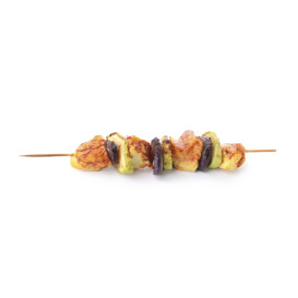 Pinchos en Madera de Abedul 200mm (100 Uds)