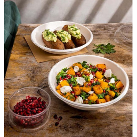 Bol Caña de Azúcar Bagazo Blanco 355ml (800 Uds)