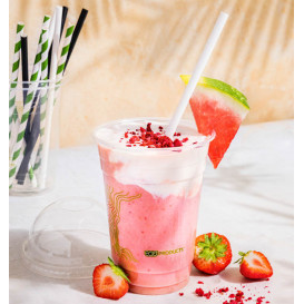 Tapa Compostable PLA Cúpula Cerrada para Vasos Ø10,2cm (1.000 Uds)