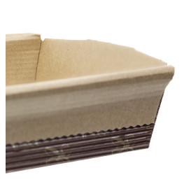 Molde Horno Kraft 16,8x11x3,8cm (67 Uds)