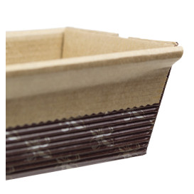 Molde Horno Kraft 16,5x6,5x4,5cm (40 Uds)
