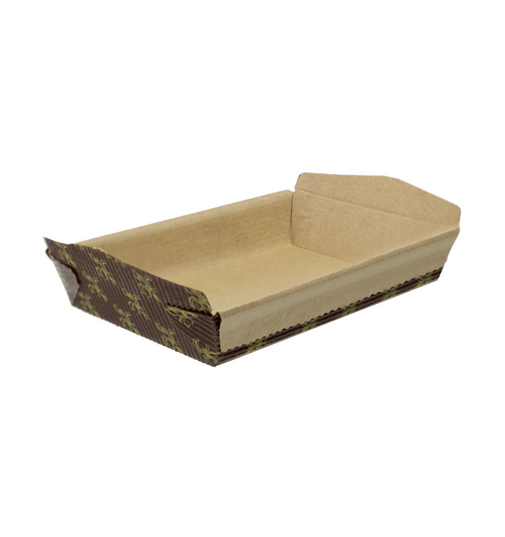 Molde Horno Kraft 12x8x2,5cm (50 Uds) Molde Horno Kraft 12x8x2,5cm (50 Uds)