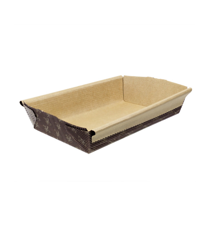 Molde Horno Kraft 15x9x3,5cm (80 Uds)